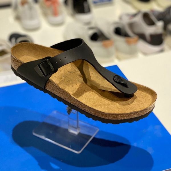

white black flip flops pariscork slippers mens womens summer beach slide sandals ladies flip flops loafers print leather shoes pantoufles ca