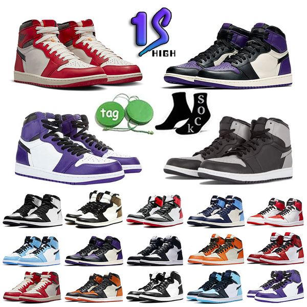 

basketball shoes 1 men women 1s sneakers mid chicago sports banned obsidian turf orange to coach lakers sanded purple grey men sneaker women