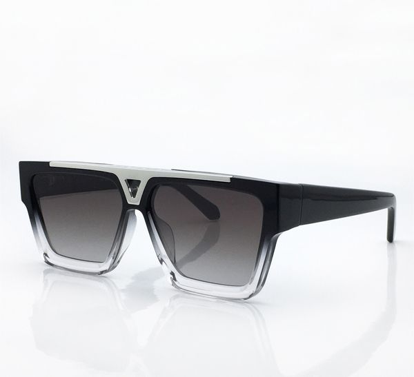 

fashion luxury designer evidence sunglasses 1502 for men vintage square shape glasses avant-garde hip hop style eyewear anti-ultraviolet com, White;black