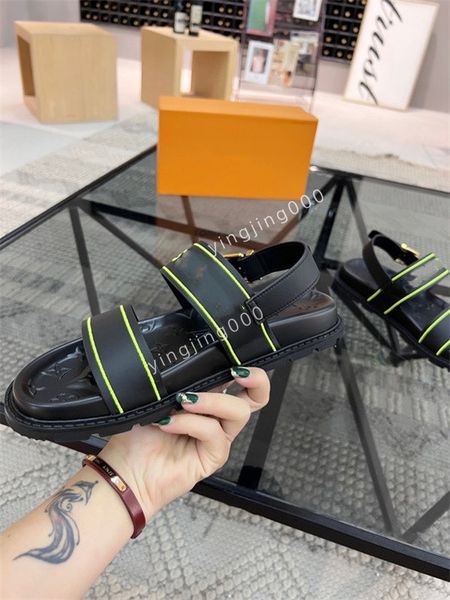 

sandals slide slipper men flat mule waterfront brown flower sandal mens shoes size38-45, Black
