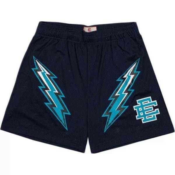 

summer mens fashion brand ee basic shorts eric emanuel casual mesh short newyork city skyline designers gym running fitness beach loose agnk, White;black