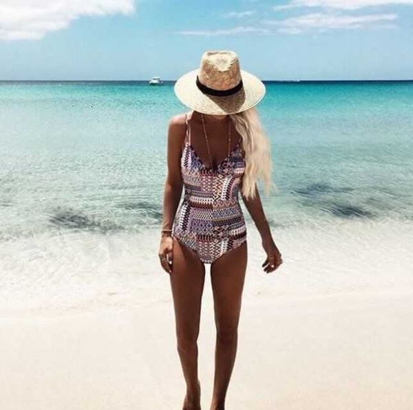 

bikiniwomen's bikini one-piece swimsuit, Red;black