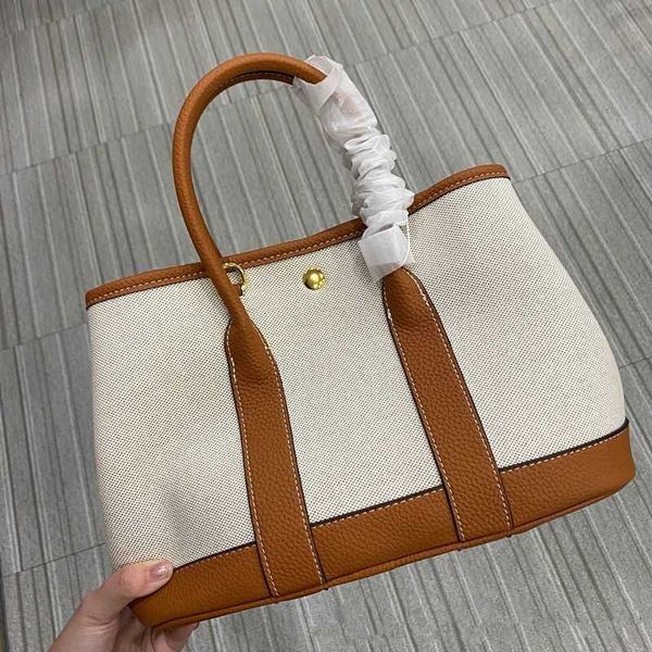 

herme garden party handbags online outlet light luxury commuting women's garden mother's soft leather lychee p