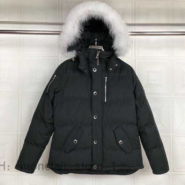 

22ss casual jacket moose down outwear doudoune man winter coat parkas knuck warm clothings s-xxl 4 3zj6, Black
