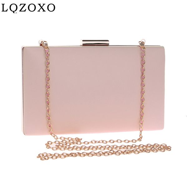 

evening bags women pu fashion clutch mixed color leather metal ladies party wedding bridal handbags 230210