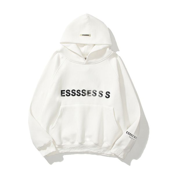 

men's fashion luxury esss ential hoodies sweatshirts brand letter men women sportswear pant suit hooded sweater casual pullover couple, Black