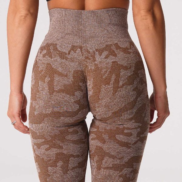 

yoga outfit mocha camo seamless leggings workout womens yoga pants fitness sports wear outfits pilates legging gyms training clothing tights