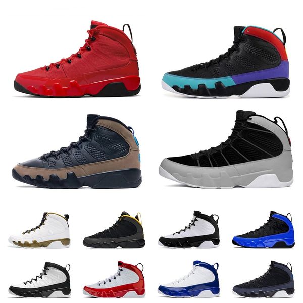 

jumpman 9 og men basketball shoes retro 9s fir red particle grey racer university blue gold bred patent anthracite light olive concord mens