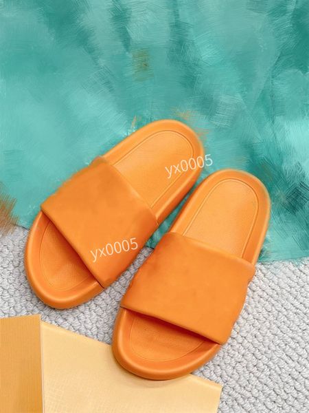 

2023 designer sandal women sandals luxury womens slides crystal calf leather casual shoes platform slides summer beach slipper size35-45, Black