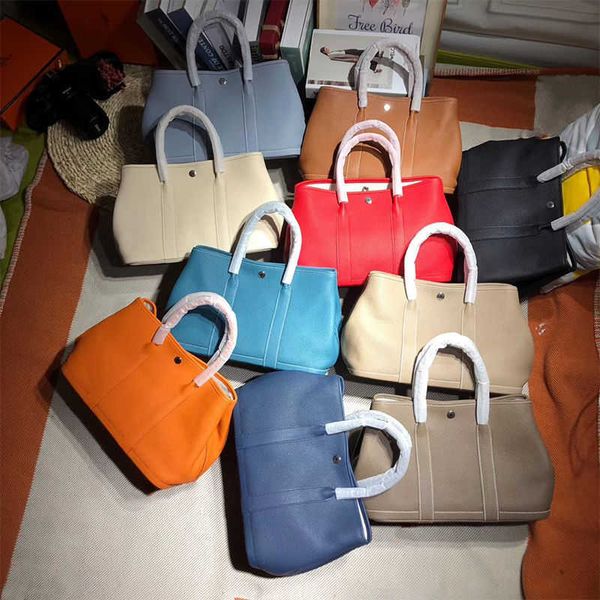 

factory wholesale designer h ormes totes handbags high order leather garden bag with diagonal span 36garden30 handbag large capacity mommy s