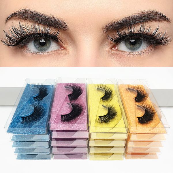 

makeup tools 5pairs 3d mink wholesale eyelashes lashes handmade fluffy dramatic cruelty false 230211