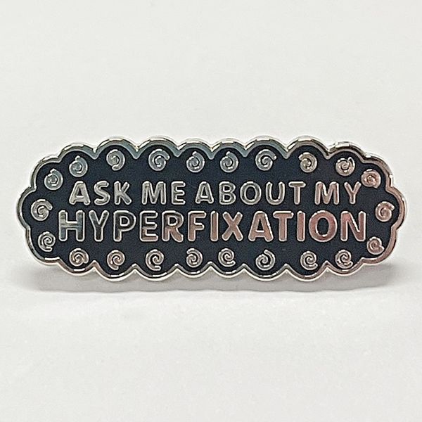 

ask me about my hyperfixation brooch cute anime movies games hard enamel pins collect metal cartoon brooch backpack hat bag collar lapel bad, Blue