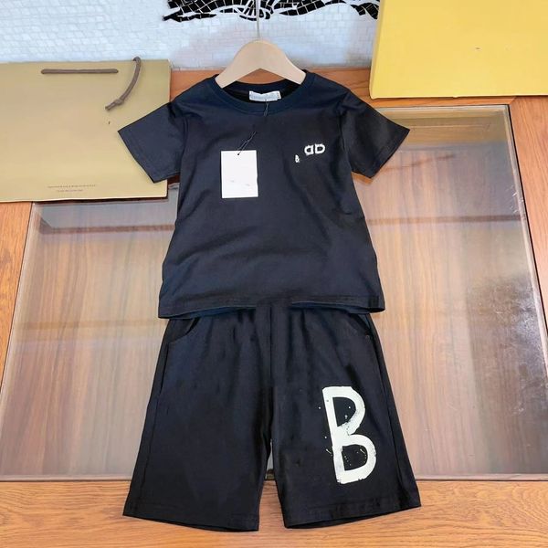 

baby clothers kids designer t shirt children set toddler sts 2pics kid tshirt for boy girl tracksuits short sleeve suits luxurys summer big, White