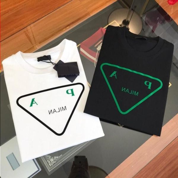 

women t shirts fashion mens t-shirts women designers t shirts tees apparel man s casual chest letter shirt luxurys clothing street wgli, White