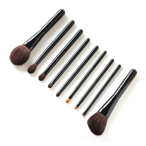 

eye shadow o 9 pcs natural hair makeup brushes blusher highlight eyeshadow blending brush brochas maquillaje profesional 230211
