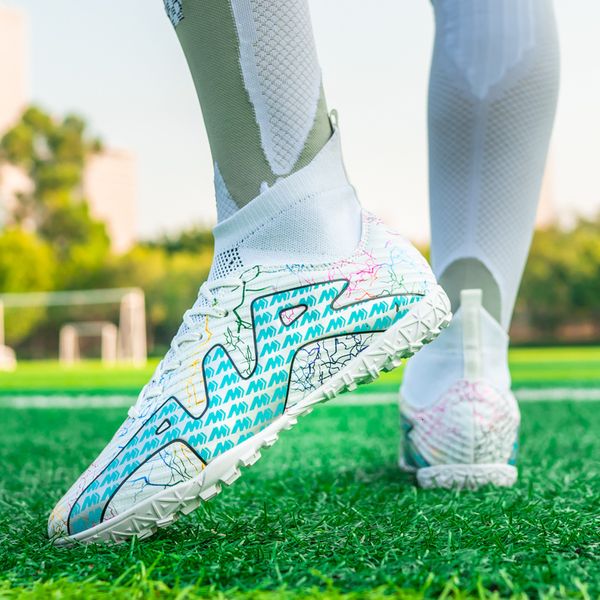 

dress shoes neymar futsal air soccer quality football boots ourdoor wholesale training sneaker tfag chuteira cleats 230211, Black
