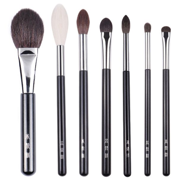 

eye shadow mydestiny the professional makeup brushes set 7pcs allover cheek bush powder blending beauty cosmetics blender tool 230211