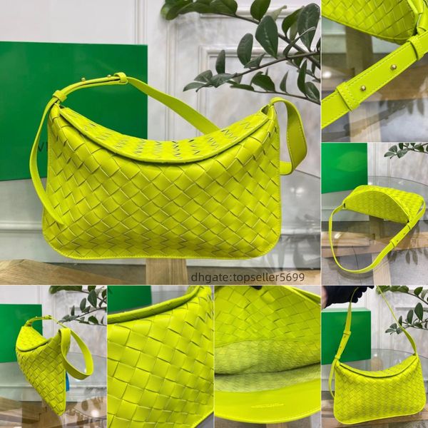 

10a designer bags bottega bag venetal flap woven flap saddle bag single-shoulder handheld crossbody women's bag knitting process