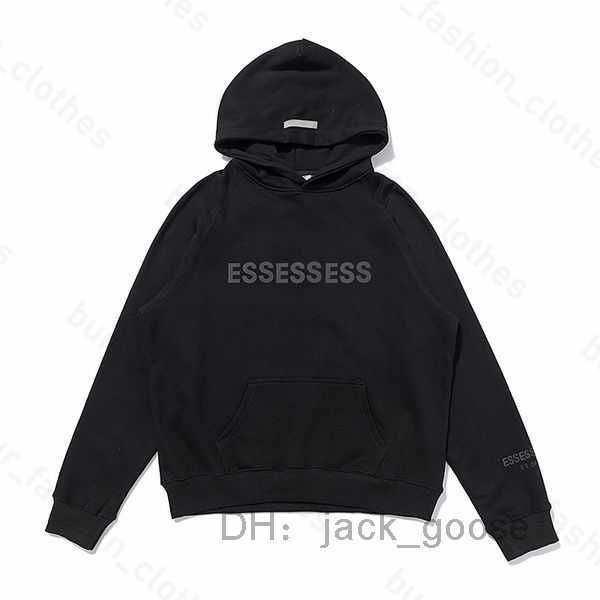 

hoodys mens women designers essentials tracksuits sets fashion ess hoody winter man long sleeve men s womens hoodie clothing clothes 1 jrux, Black