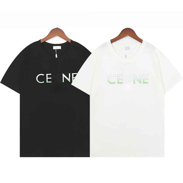 

2023 designer t shirts mens t-shirts summer casual round neck short sleeve us size s-2xl, White;black