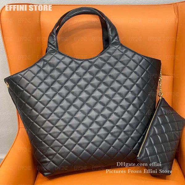 

2023 luxury designer bags icare maxi large hobo totes bag women high-quality quilted soft genuine leather handbags fashion shopping beach sh