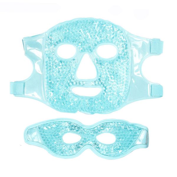 

eye massager beauty ice gel mask set anti wrinkle remove dark circles improve sleep cold spa therapy face masks skin care tools 230211
