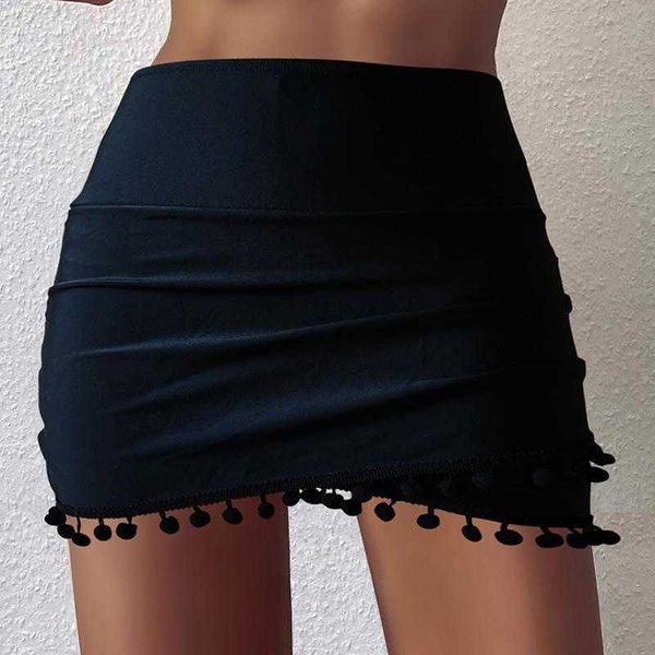 

skirt swimsuit ladies conservative slimming apron solid color beach, White;black