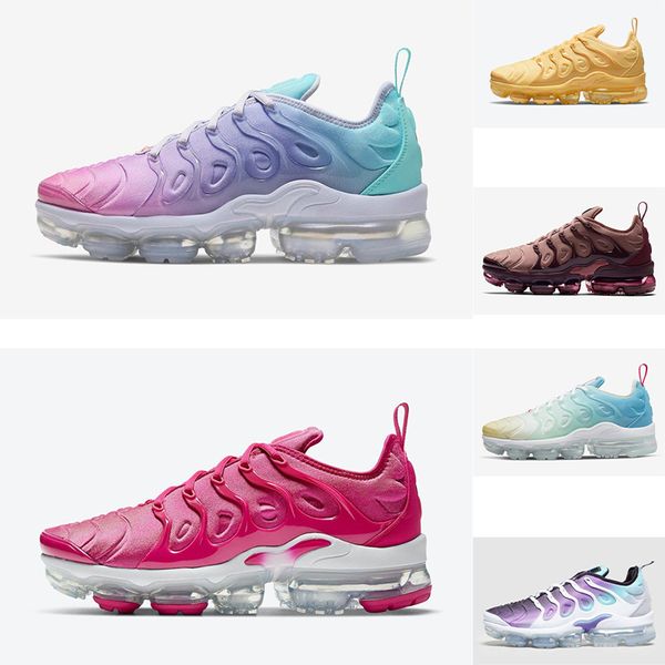 

tn plus running shoes triple black white creamsicle barely volt men women lemon lime be ture pastel outdoor mens trainer sports sneakers 36-