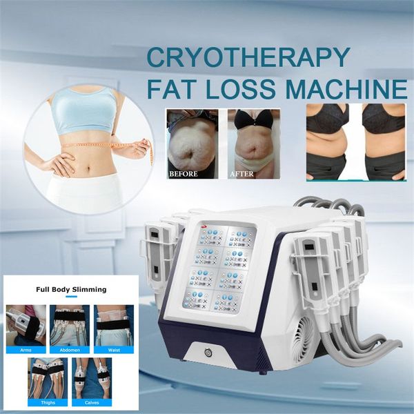 

portable 8 handles ice sculpture board machine cryotherapy body slimming cryolipolysis cryo board cool body sculpting fat e salon device