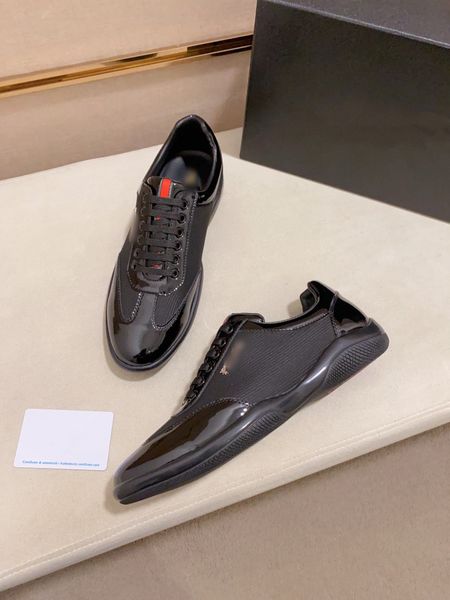 

2023 mens designer shoes letter buckle black luxury fashion men sports sneakers trainers shoe with original box