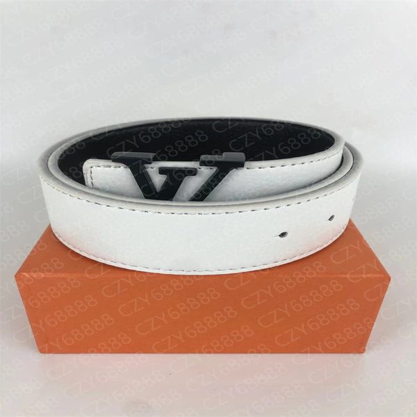

men designers belts classic fashion luxury casual letter smooth buckle womens mens leather belt width 3.8cm with orange box, Black;brown