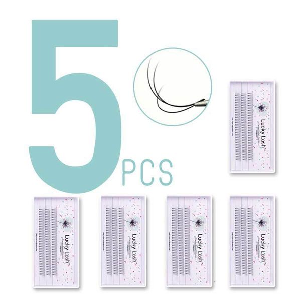 

eye shadow 5lots lashes 2d3d4d5d 010 cd curl short stem pre made fans lashes false mink individual lash wholesale 230211
