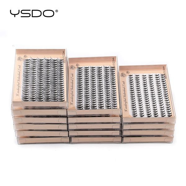 

eye shadow wholesale 51050100 boxes lashes individual volume thick eyelashes makeup 20d cluster false eyelashes in bulk cilios 230211