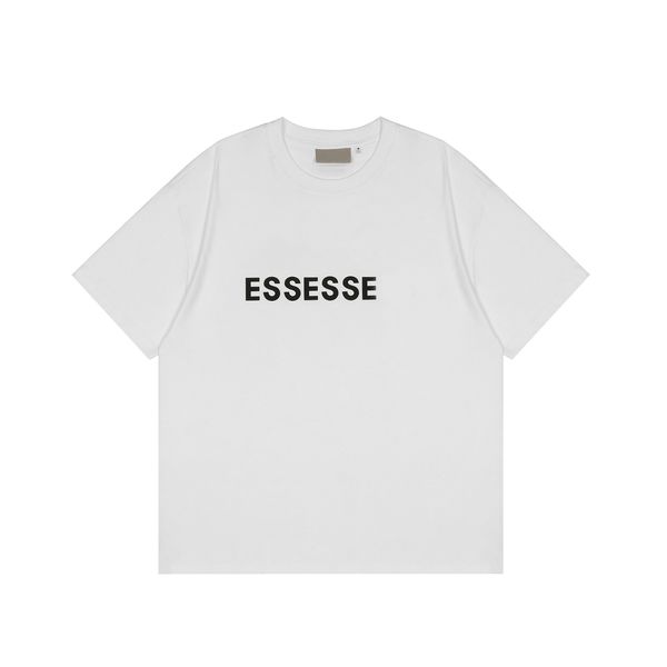 

Fashion ESS Designer T-shirt 23ss Ess New Classic Designers Pattern T shirt letter shirts woman Sleeve Tees Summer bests selling mens tracksuit tshirt casual tops, Customize