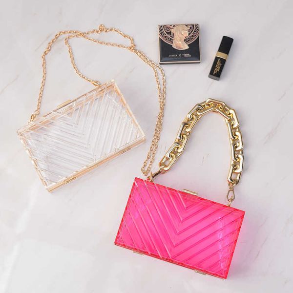 

qwertyui45 totes transparent shoulder bag womens purses and handbags 2022 purple evening clutch luxury crossbody wedding wallets acrylic bag