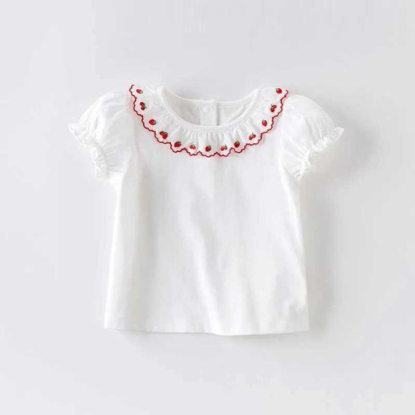 

t-shirts children's new short sleeve girls t-shirts thin summer baby kids girls children's half sleeved cotton t-shirts p4 597 t2, Blue