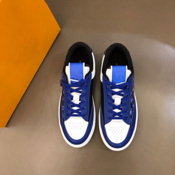 

designer calfskin casual shoes sneakers clothleather trainers fashion stylist shoes leisure shoe lace-up sneaker, Black