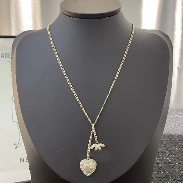 

18 style fashion necklace designer jewelry luxury initials pendant necklace golden chain diamond earring for women pearl bracelet letter, Silver
