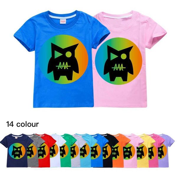 

t-shirts team rar children's fine cotton summer casual boys short sleeve t-shirt toddler girl summer clothes 2021 costumes for kids t23, Blue