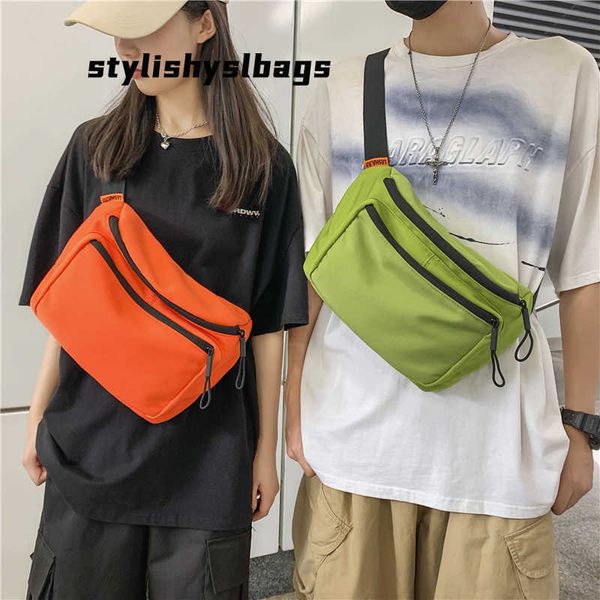 

shoulder bags men and women couple hip hop trend waist bag designer shoulder crossbody bag multifunctional chest bag casual banana funny bag
