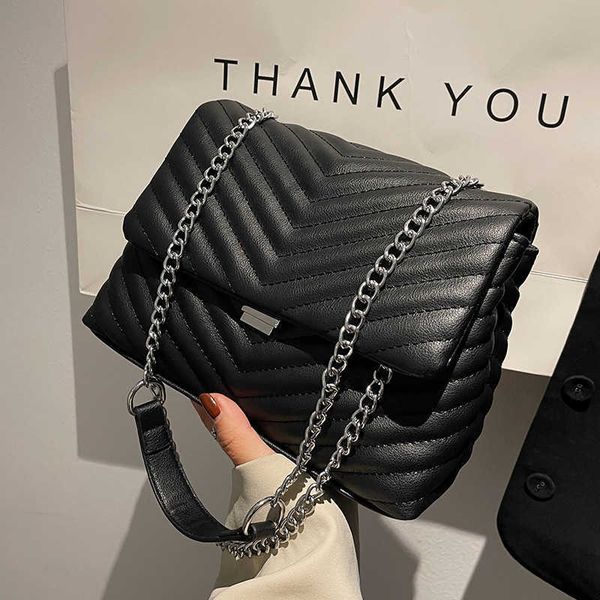

shoulder bags luxury handbags women's bag retro chain designer black pu leather shoulder crossbody bags women 2022 trend branded female