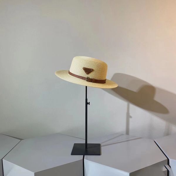 

designer bucket hat new natural panama soft shaped straw hat summer women men wide brim beach sun cap uv protection fedora birthday gift, Blue;gray