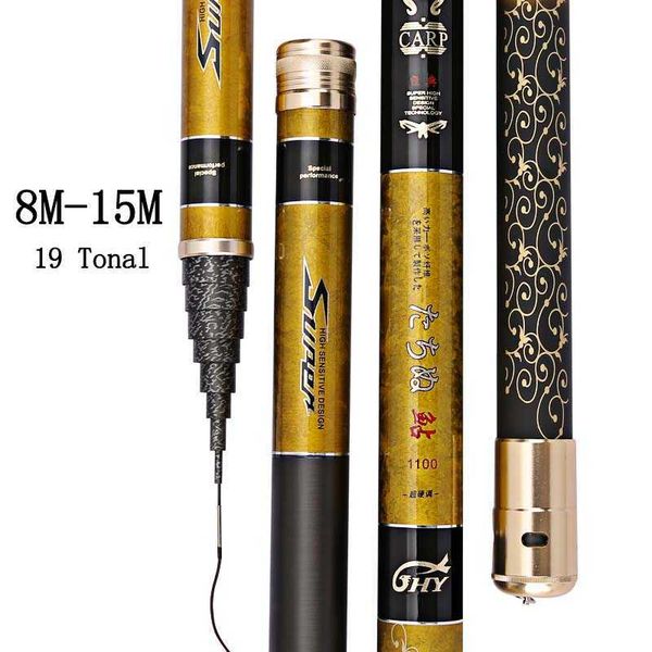 

boat fishing rods 8m 9m 10m 11m 12m 13m 14m 15m carbon fiber fishing rod ultra hard light telescopicfeeder pole carp fishing spare parts a54