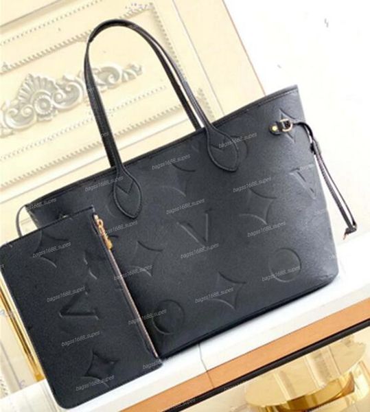 

totes bags handbags classic flower women 2 piece set full tote bag fashion shoulder crossbody shopper clutch louise purse vutton crossbody v