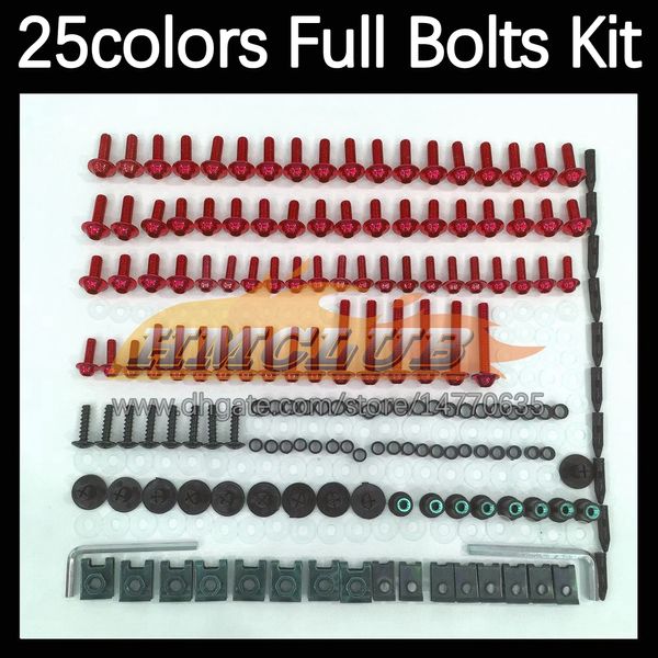 

268pcs complete moto body full screws kit for honda vfr400rr nc30 vfr400 rr 89 90 91 92 93 1989 1990 1991 92 1993 motorcycle fairing bolts w