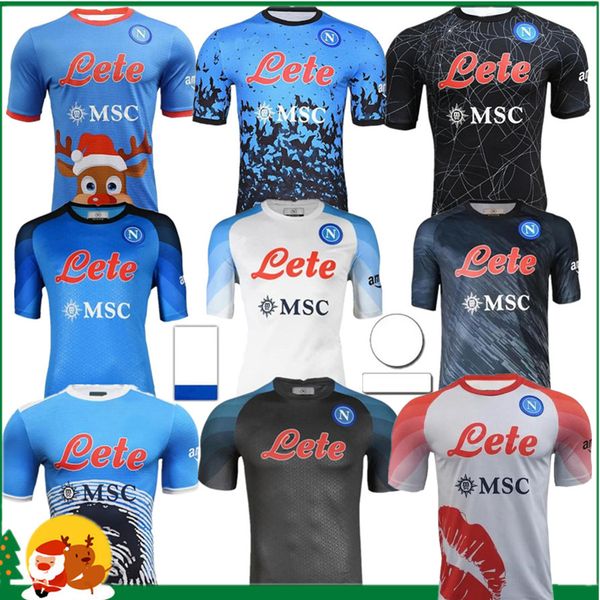 

men's t-shirts 22 23 napoli soccer jerseys maglietta osimhen insigne 2022 2023 naples politano di lorenzo maglia mertens verdi milik me, White;black