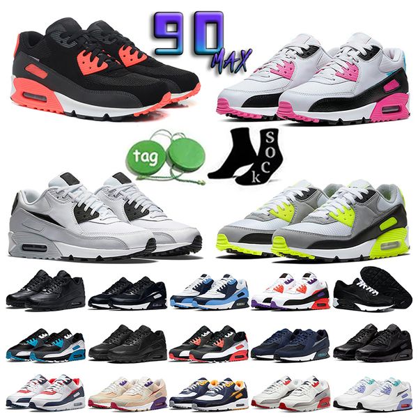 

2023 designer 90 running shoes caramel what the black white size 12 mens women infrared bordeaux light blue 90s trainers sneakers 36-46 solo