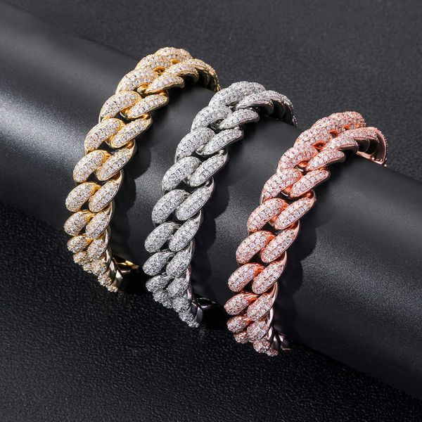 

hip-hop-20mm-thick-zircon-gold-silver-bracelet-stars-men, Black