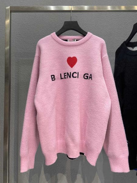 

women's sweaters high edition early autumn b family love letter men and women loose fitting sweater bgbp, White;black