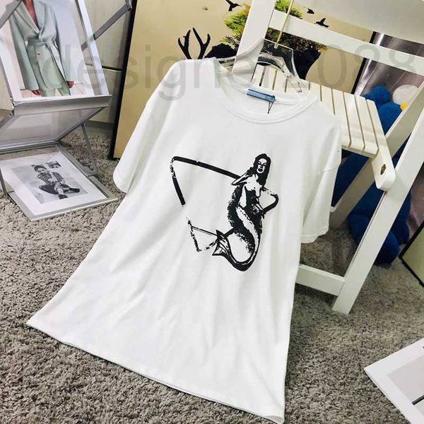

women's t-shirt designer t-shirts fashion short sleeve casual men's polo couple clothing 0kg6, White